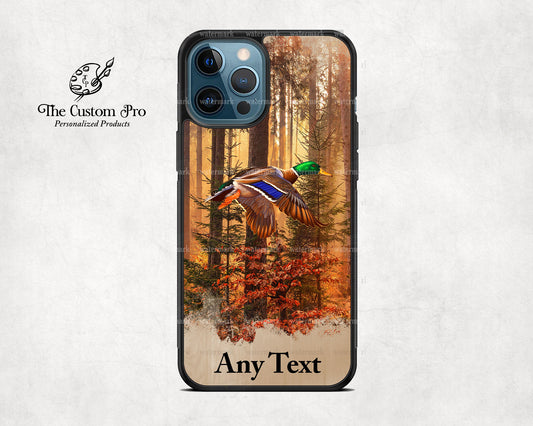 FLYING MALLARD GREEN HEAD DUCK